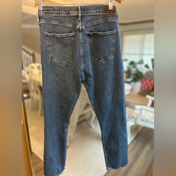 Citizens of Humanity “Charlotte” High‑Rise Straight Jeans — Size 30, Dark Wash - Picture 3 of 8